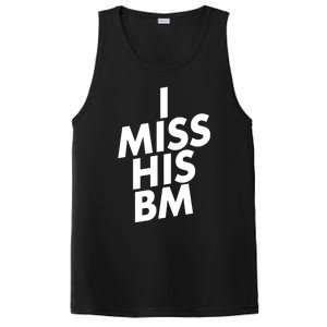 I Miss His BM Funny PosiCharge Competitor Tank