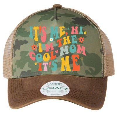 Its Me Hi Im The Cool Mom Its Me Mothers Day Groovy Legacy Tie Dye Trucker Hat