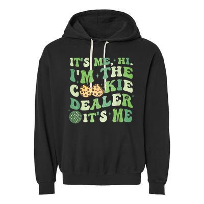 Its Me Hi Im The Cookie Dealer Scout Troop Scouting Garment-Dyed Fleece Hoodie