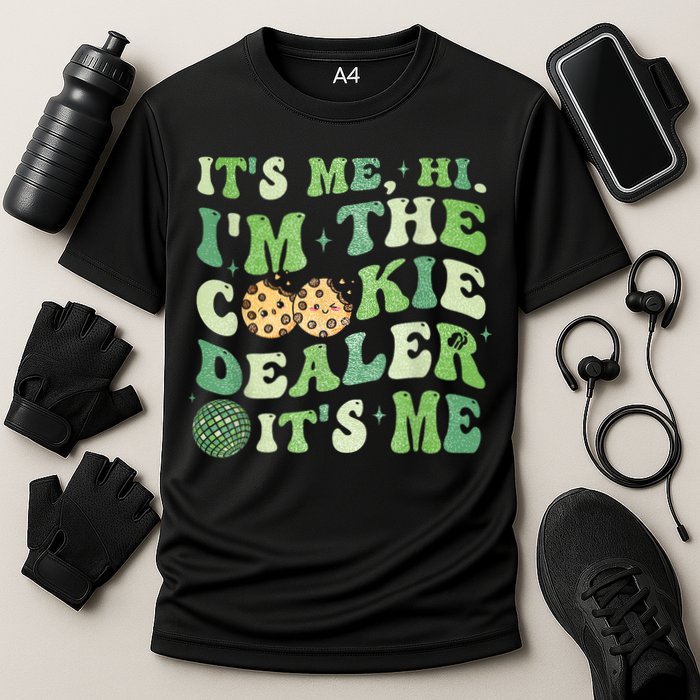 Its Me Hi Im The Cookie Dealer Scout Troop Scouting Cooling Performance Crew T-Shirt