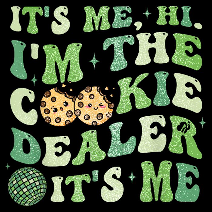 Its Me Hi Im The Cookie Dealer Scout Troop Scouting Cooling Performance Crew T-Shirt