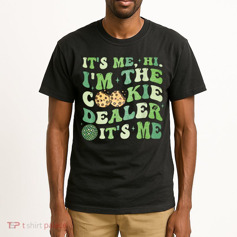 Its Me Hi Im The Cookie Dealer Scout Troop Scouting Tall T-Shirt