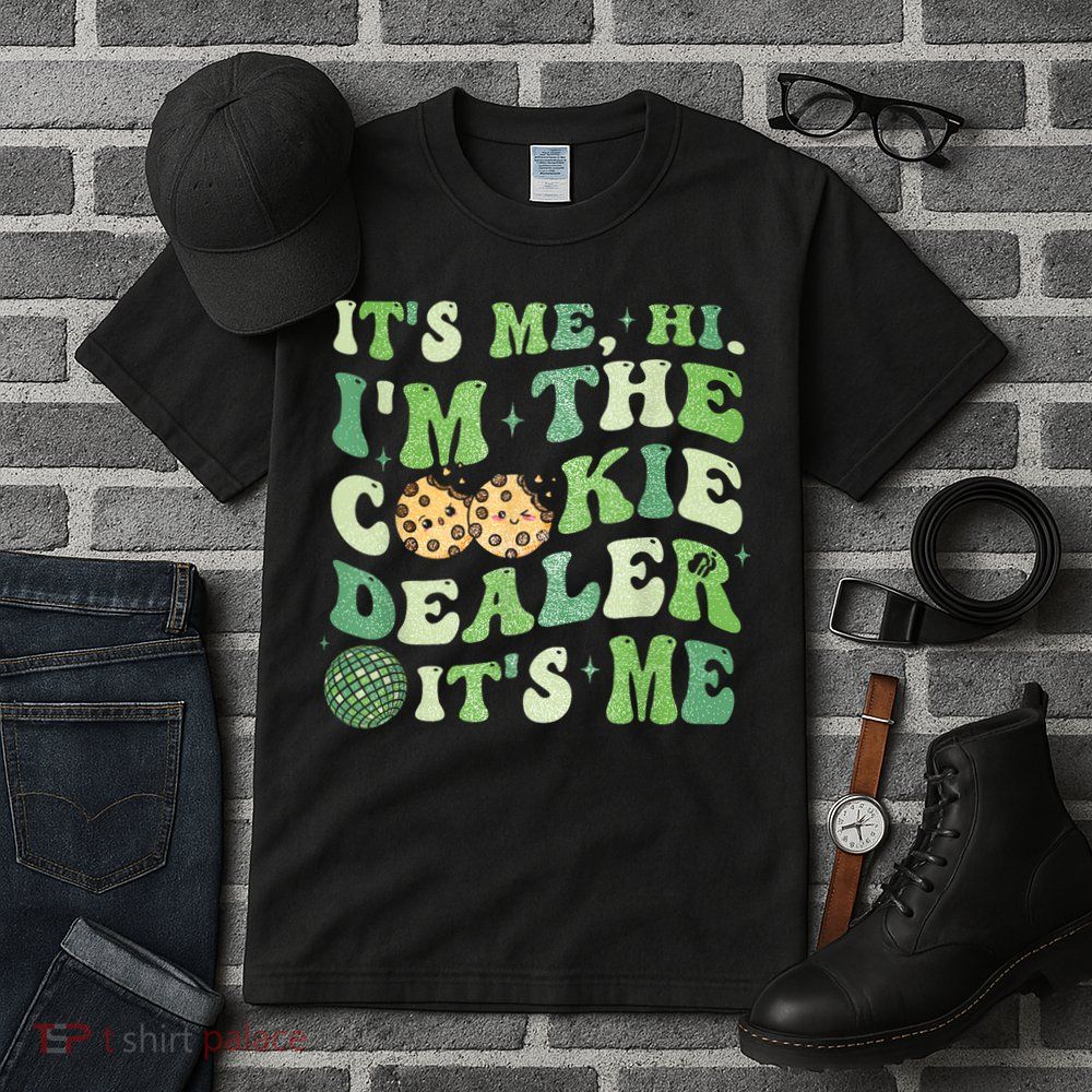 Its Me Hi Im The Cookie Dealer Scout Troop Scouting Tall T-Shirt