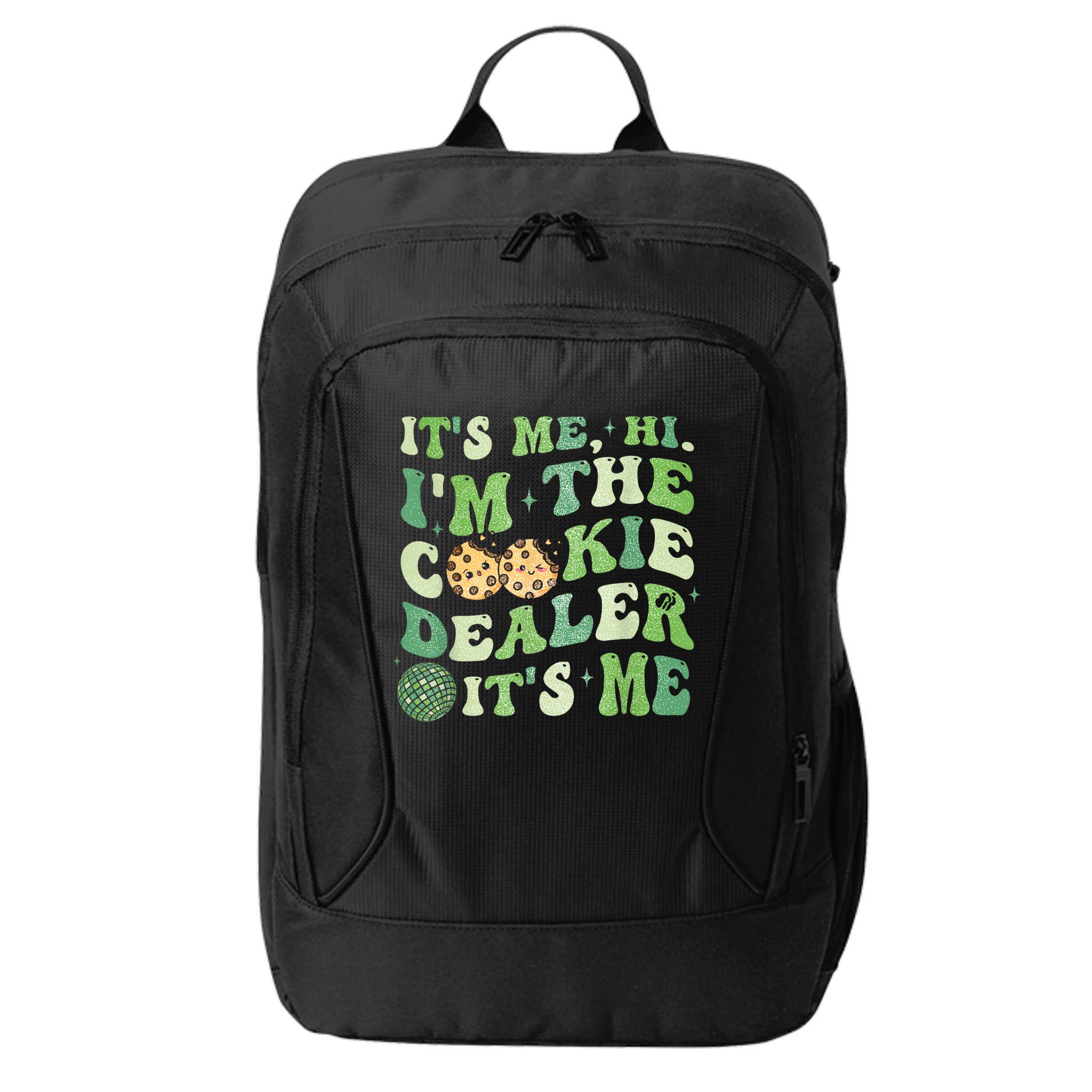 Its Me Hi Im The Cookie Dealer Scout Troop Scouting City Backpack