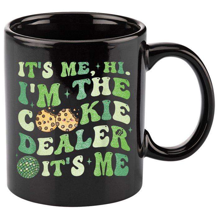 Its Me Hi Im The Cookie Dealer Scout Troop Scouting 11oz C Handle Ceramic Mug