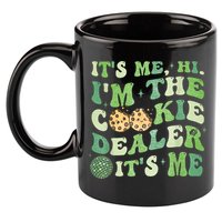 Its Me Hi Im The Cookie Dealer Scout Troop Scouting 11oz C Handle Ceramic Mug