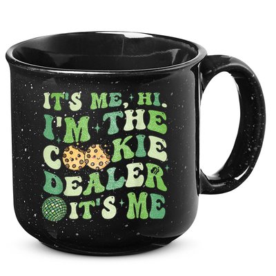 Its Me Hi Im The Cookie Dealer Scout Troop Scouting 15oz Campfire Ceramic Mug