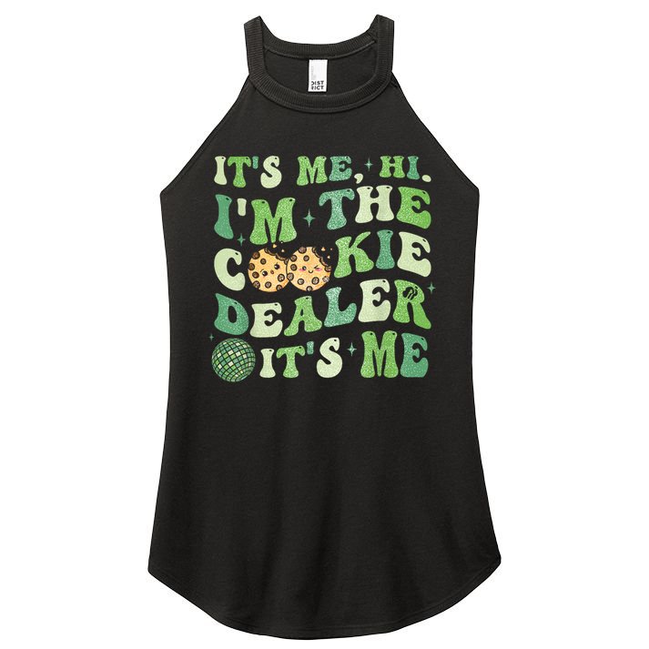 Its Me Hi Im The Cookie Dealer Scout Troop Scouting Women's Perfect Tri Rocker Tank