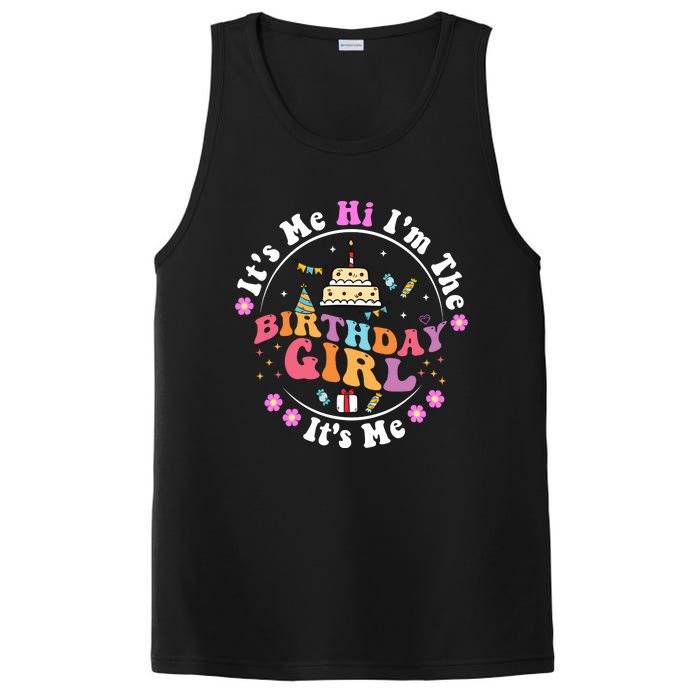 ItS Me Hi IM The Birthday Girl ItS Me Cute Birthday Party PosiCharge Competitor Tank