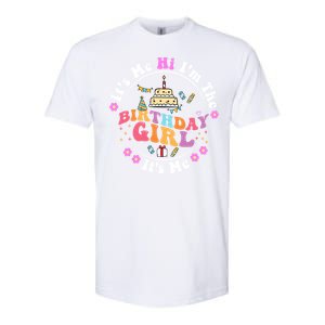 ItS Me Hi IM The Birthday Girl ItS Me Cute Birthday Party Softstyle CVC T-Shirt