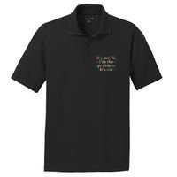 It's Me, Hi, I'm The Problem It's Me Groovy Funny Vintage PosiCharge RacerMesh Polo