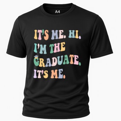 ItS Me Hi IM The Graduate ItS Me Class Of 2024 Senior Mom Performance Shirt