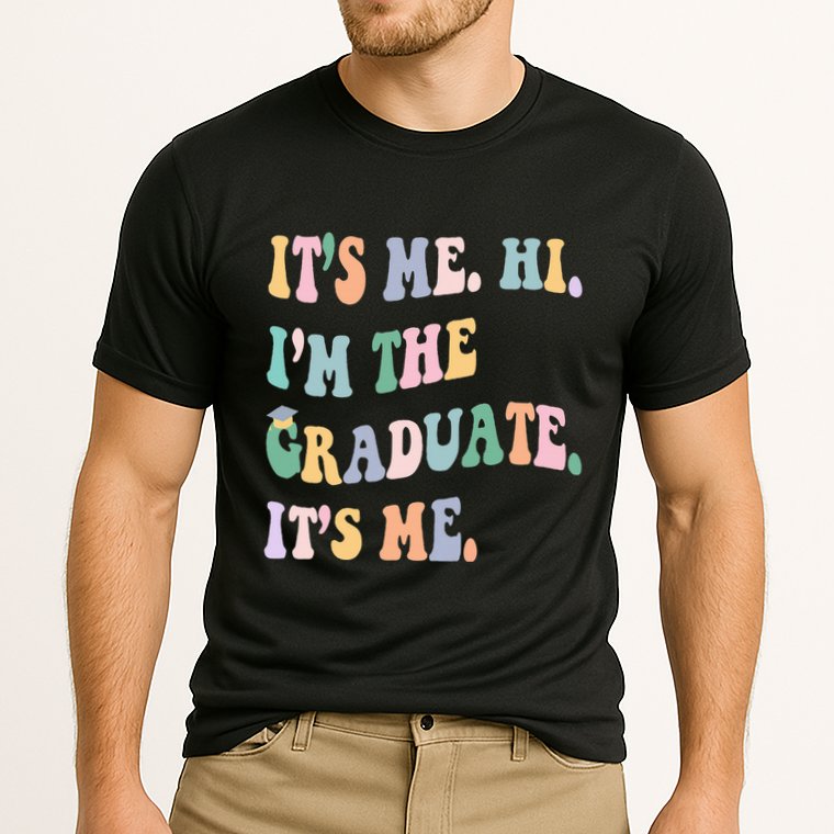 ItS Me Hi IM The Graduate ItS Me Class Of 2024 Senior Mom Cooling Performance Crew T-Shirt