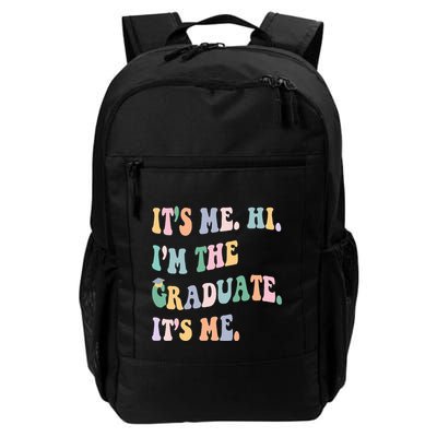 ItS Me Hi IM The Graduate ItS Me Class Of 2024 Senior Mom Backpack