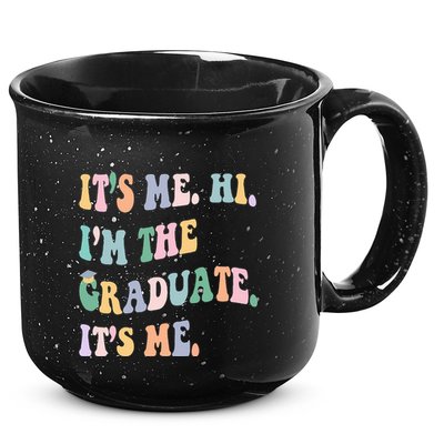 ItS Me Hi IM The Graduate ItS Me Class Of 2024 Senior Mom 15oz Campfire Ceramic Mug