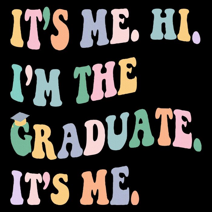 ItS Me Hi IM The Graduate ItS Me Class Of 2024 Senior Mom Womens Tank Top