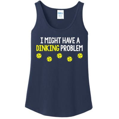 I Might Have A Dinking Problem Funny Pickleball Gift Ladies Essential Tank