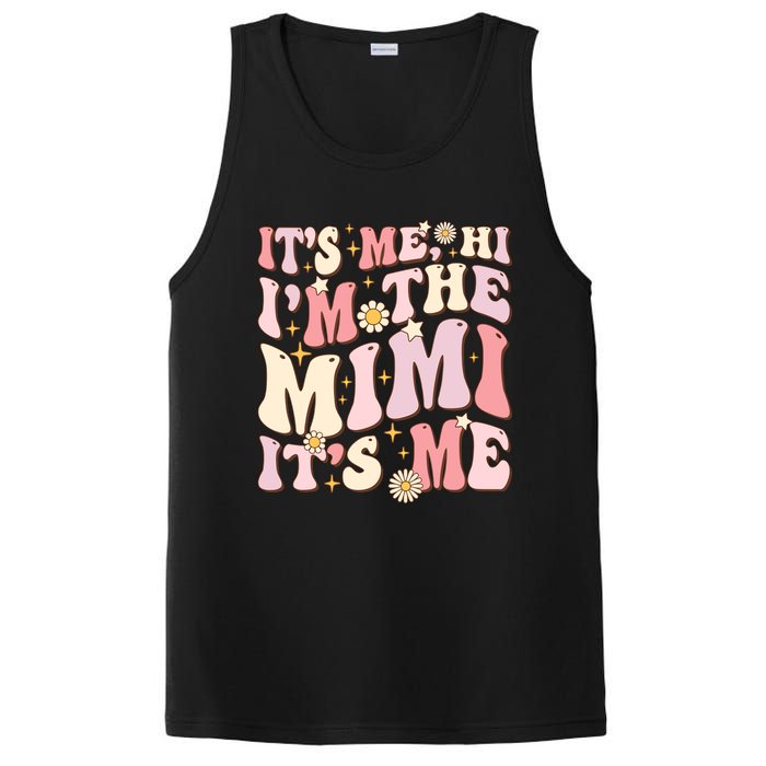 Its Me Hi IM The Mimi ItS Me Funny Groovy Mimi PosiCharge Competitor Tank