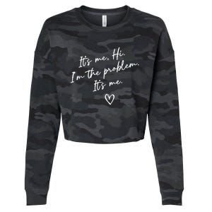 It's Me, Hi, I'm The Problem Cropped Pullover Crew