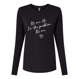 It's Me, Hi, I'm The Problem Womens Cotton Relaxed Long Sleeve T-Shirt