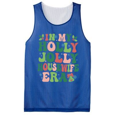 In My Housewife Era Christmas Party Season Pjm Occupation Meaningful Gift Mesh Reversible Basketball Jersey Tank