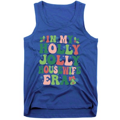 In My Housewife Era Christmas Party Season Pjm Occupation Meaningful Gift Tank Top