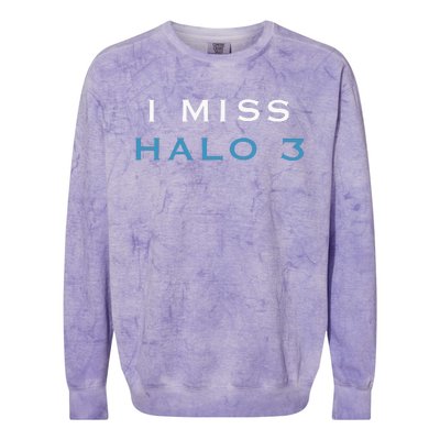 I Miss Halo 3 Colorblast Crewneck Sweatshirt