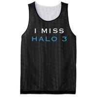 I Miss Halo 3 Mesh Reversible Basketball Jersey Tank