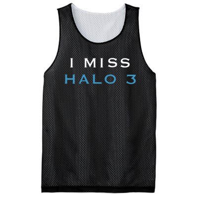 I Miss Halo 3 Mesh Reversible Basketball Jersey Tank