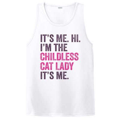 Its Me Hi IM The Childless Cat Lady ItS Me PosiCharge Competitor Tank