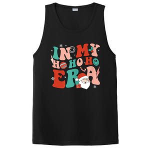 In My Ho Ho Ho Era Santa Claus Xmas Groovy Retro Christmas Gift PosiCharge Competitor Tank