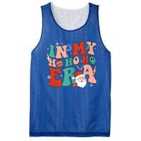 In My Ho Ho Ho Era Santa Claus Xmas Groovy Retro Christmas Gift Mesh Reversible Basketball Jersey Tank