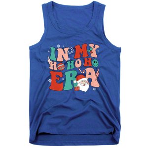 In My Ho Ho Ho Era Santa Claus Xmas Groovy Retro Christmas Gift Tank Top