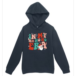 In My Ho Ho Ho Era Santa Claus Xmas Groovy Retro Christmas Gift Urban Pullover Hoodie