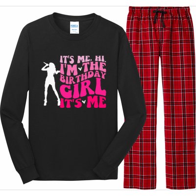 Its Me Hi IM The Birthday Girl Its Me Birthday Party Long Sleeve Pajama Set