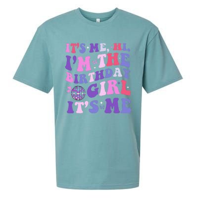 Its Me Hi IM The Birthday Girl Its Me Birthday Era Party Sueded Cloud Jersey T-Shirt