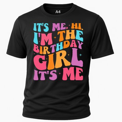 ItS Me Hi IM The Birthday Girl Its Me Birthday Party Women Cooling Performance Crew T-Shirt