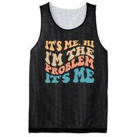 It's Me Hi I'm the Problem It's Me Funny Quote  Mesh Reversible Basketball Jersey Tank