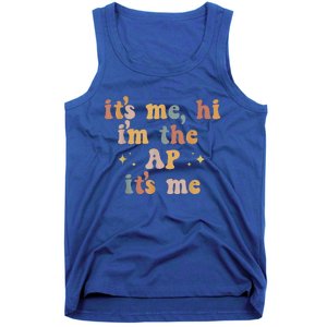 Its Me Hi Im The Ap Its Me Funny Assistant Principal Tank Top