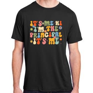 Its Me Hi Im The Principal Teacher Retro Back To School Adult ChromaSoft Performance T-Shirt