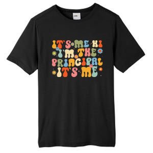 Its Me Hi Im The Principal Teacher Retro Back To School Tall Fusion ChromaSoft Performance T-Shirt