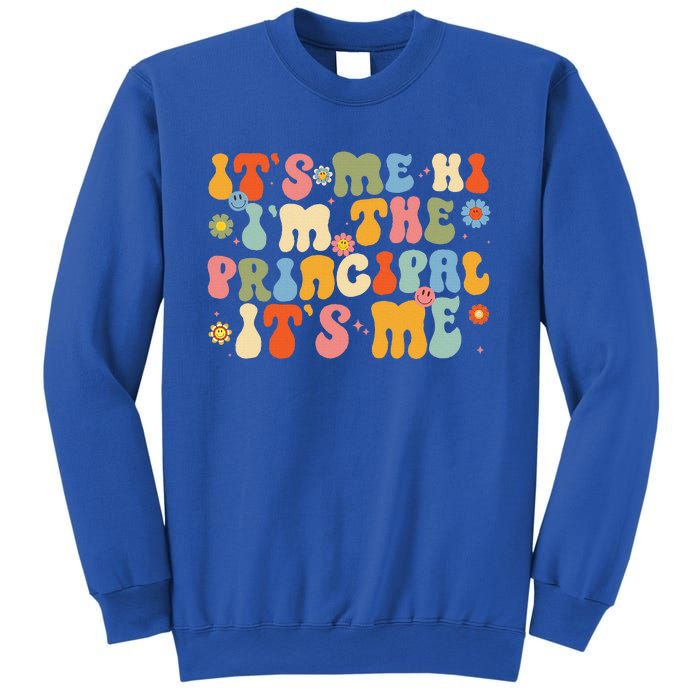 Its Me Hi Im The Principal Teacher Retro Back To School Sweatshirt