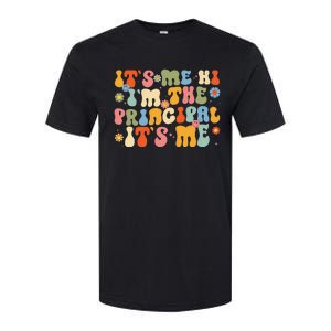 Its Me Hi Im The Principal Teacher Retro Back To School Softstyle CVC T-Shirt