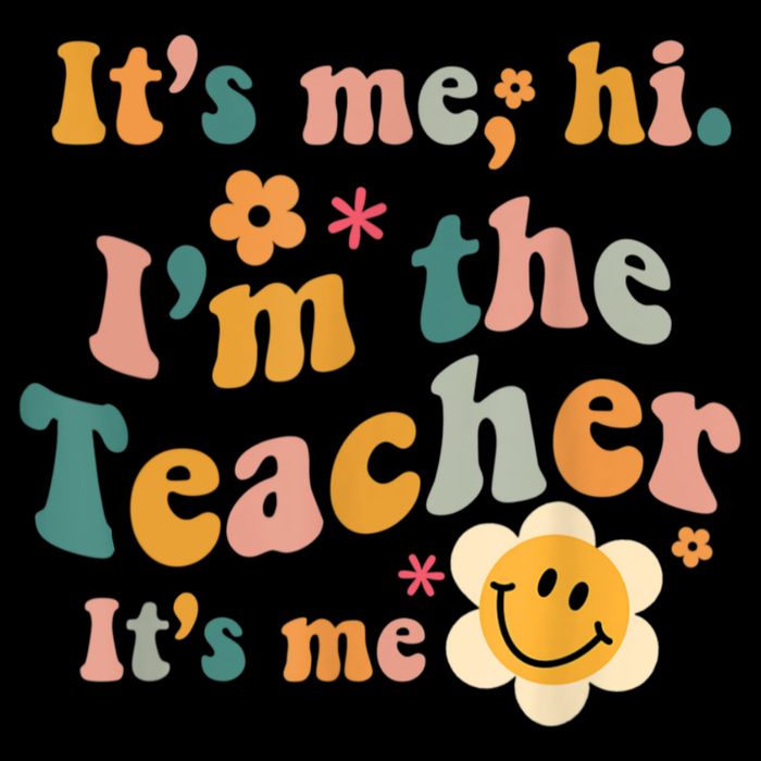 It's Me Hi I'm The Teacher It's Me Funny Quotes Teacher Impact Tech Backpack
