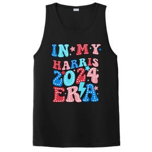 In My Harris 2024 Era Retro Groovy Vote For President Women PosiCharge Competitor Tank