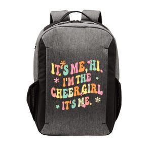 Its Me Hi Im The Cheer Girl Teens Cheerleading Cheer Squad Vector Backpack