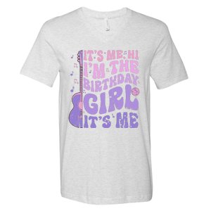 ItS Me Hi IM The Birthday Girl ItS Me Cute Birthday Party V-Neck T-Shirt