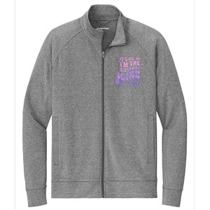 ItS Me Hi IM The Birthday Girl ItS Me Cute Birthday Party Stretch Full-Zip Cadet Jacket