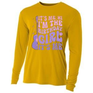 ItS Me Hi IM The Birthday Girl ItS Me Cute Birthday Party Cooling Performance Long Sleeve Crew