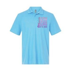 ItS Me Hi IM The Birthday Girl ItS Me Cute Birthday Party Softstyle Adult Sport Polo